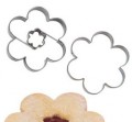 Формочки для печенья с начинкой - цветок, 2 шт.