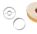 Формочки для печенья с начинкой, круглые – малые, 2 шт.