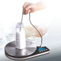 Бытовые весы для кухни с многофункциональным градусником Марта MT1697 графит